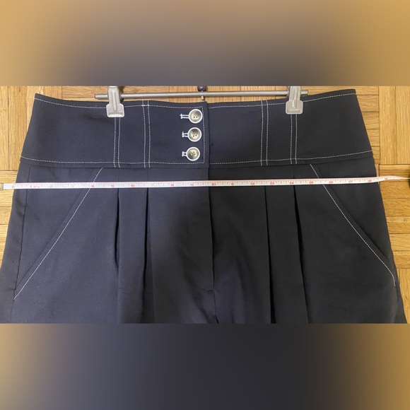 VERONICA BEARD Alicia high-rise shorts, Dark Navy size 12 - Picture 9 of 10